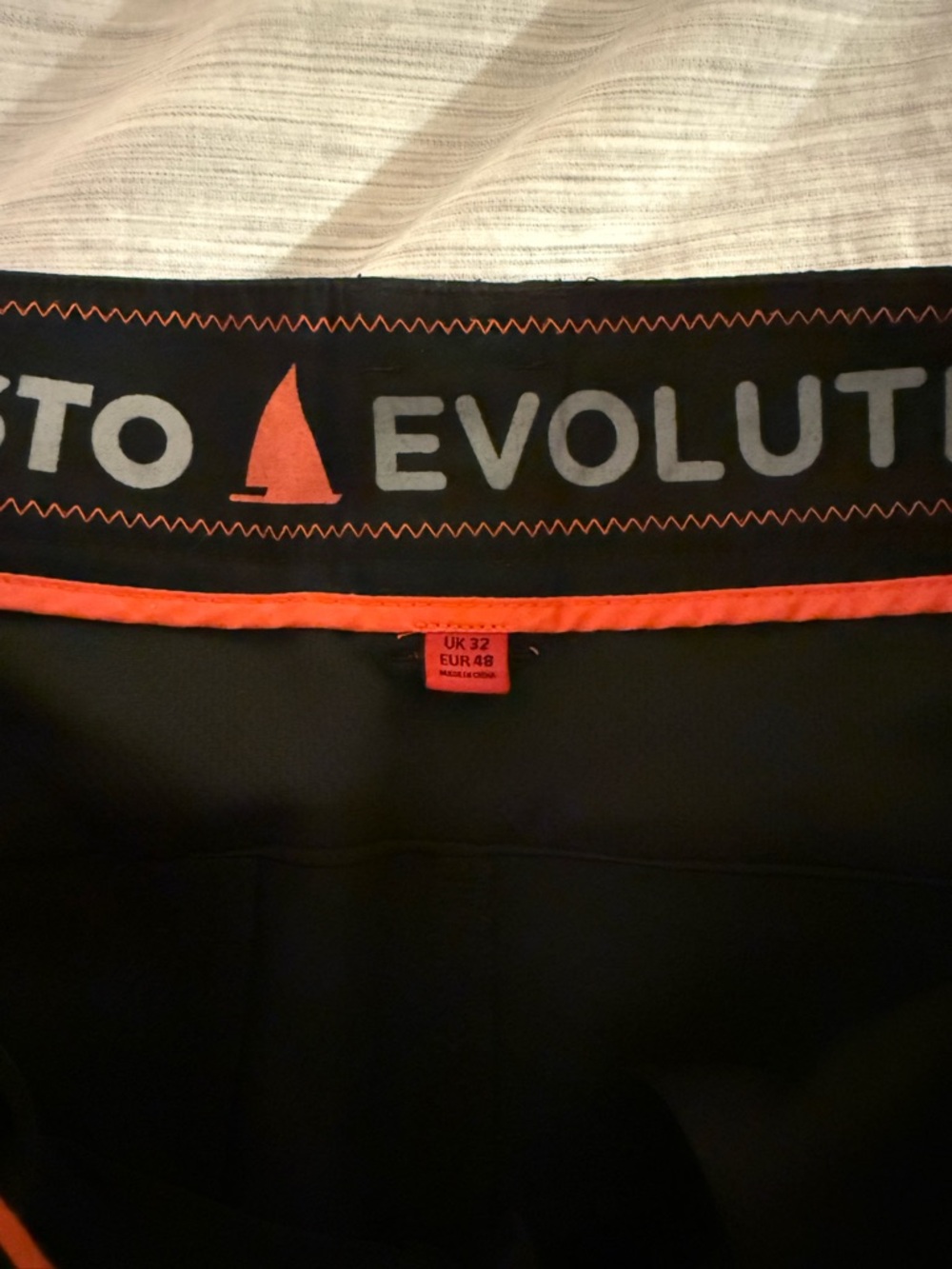 Musto Evolution Black Sailing Shorts - Men's - Picture 2 of 3